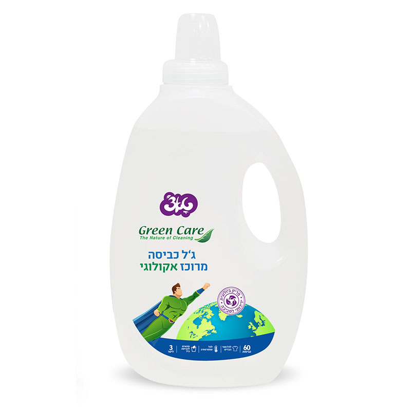ג'ל כביסה אקולוגי 3 ליטר טאצ'