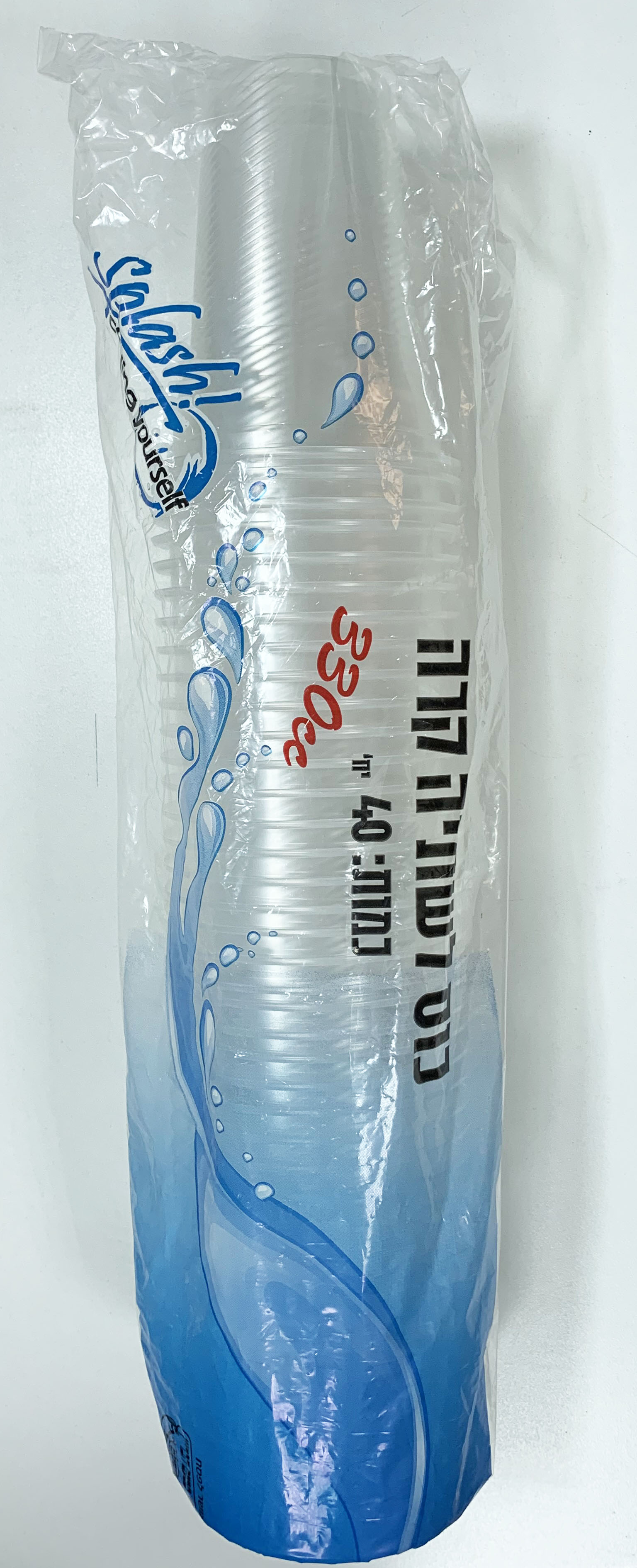 כוס מילקשייק 330 מ"ל 40 יח'- ספלאש