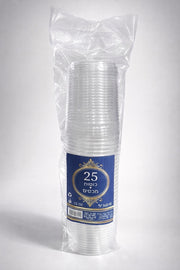 כוס פלסטיק 12OZ 360 מ"ל 25 יח'