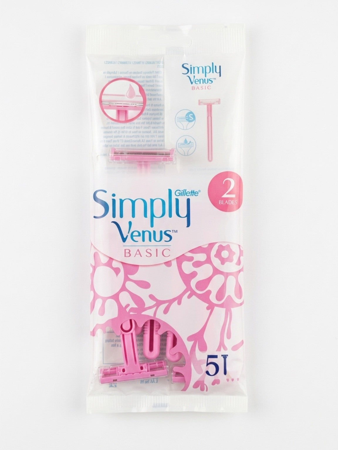 סכיני גילוח סימפלי 5 יח'