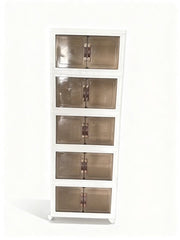 ארון 5 קומות +גלגלים