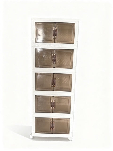 ארון 5 קומות +גלגלים