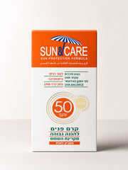 קרם הגנה לפנים מבוגרים 50 - 60 מ"ל SPF