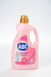 ג'ל כביסה ורוד 3 ליטר ABC