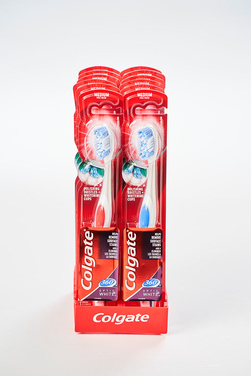מברשת שיניים קולגייט וויט 360