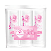 פדים להסרת איפור שלישייה