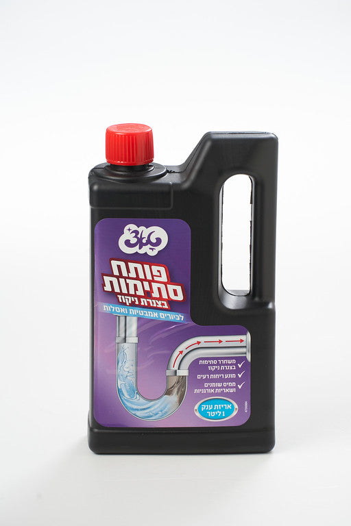 פותח סתימות 1 ליטר טאצ'