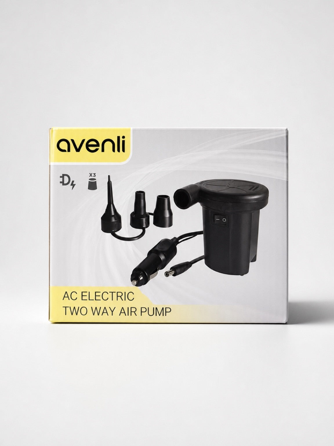 משאבת אוויר חשמלית 12V