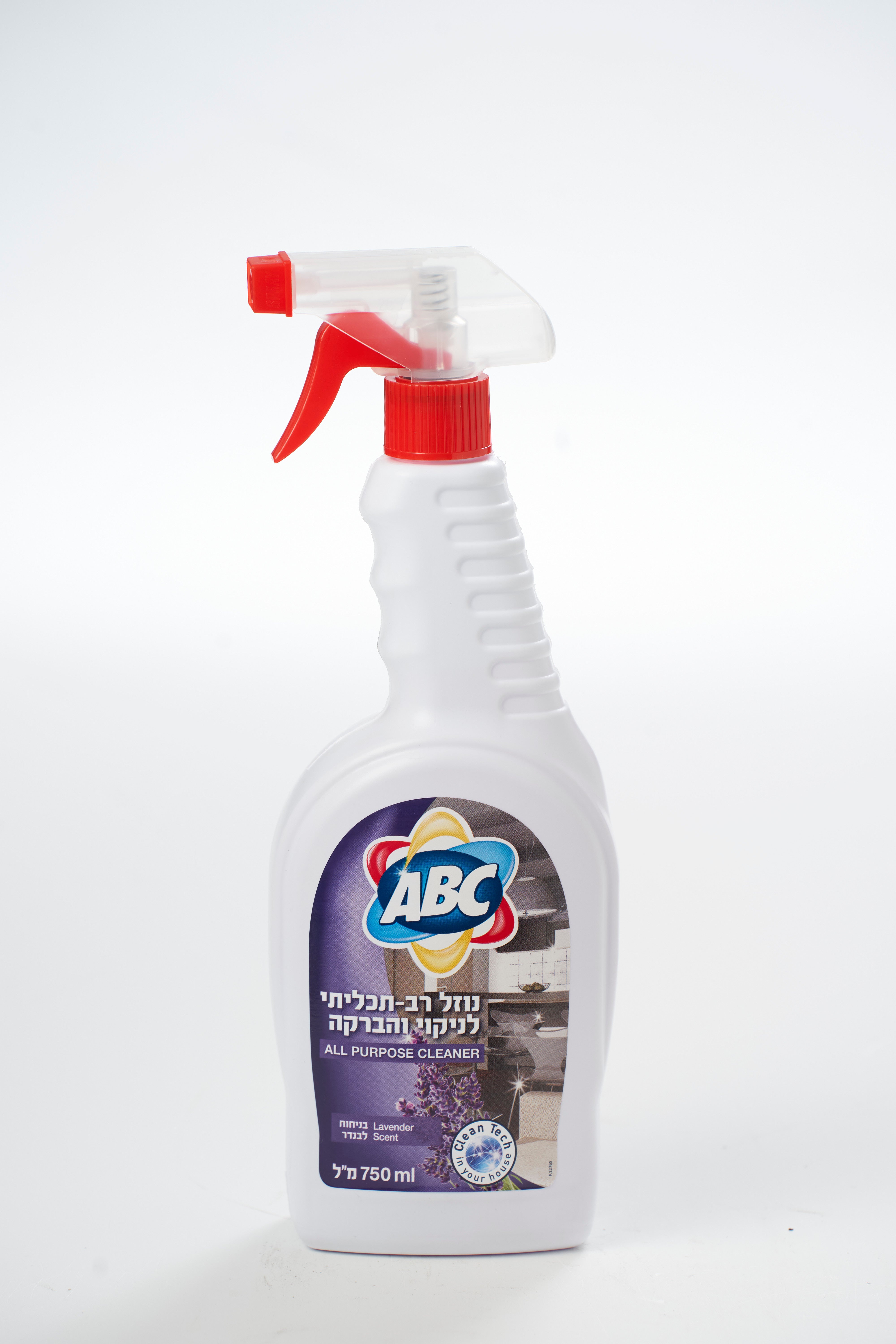נוזל רב תכליתי לבנדר 750 מ"ל ABC