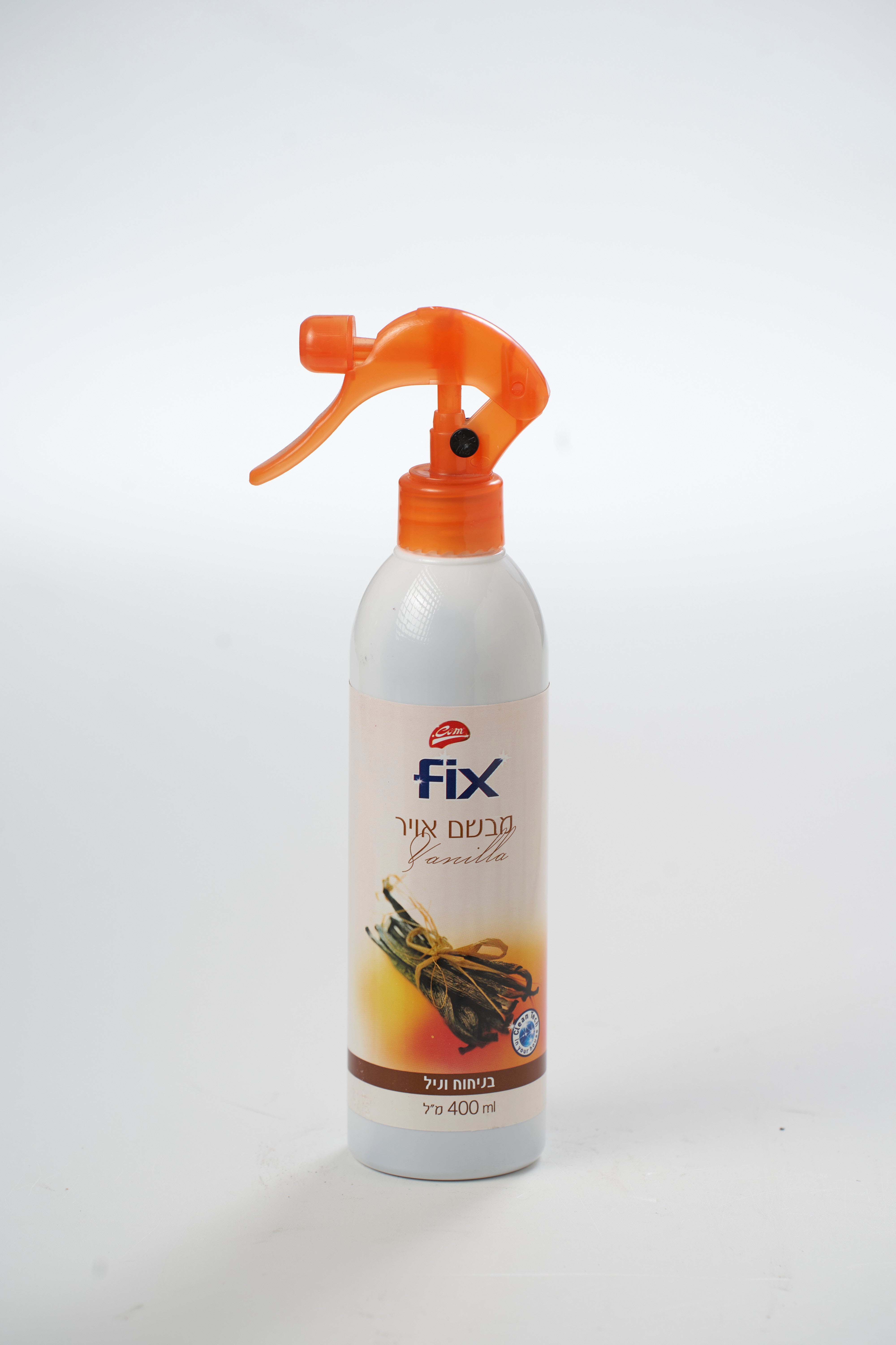 מבשם אוויר בניחוח וניל 400 מ"ל FIX