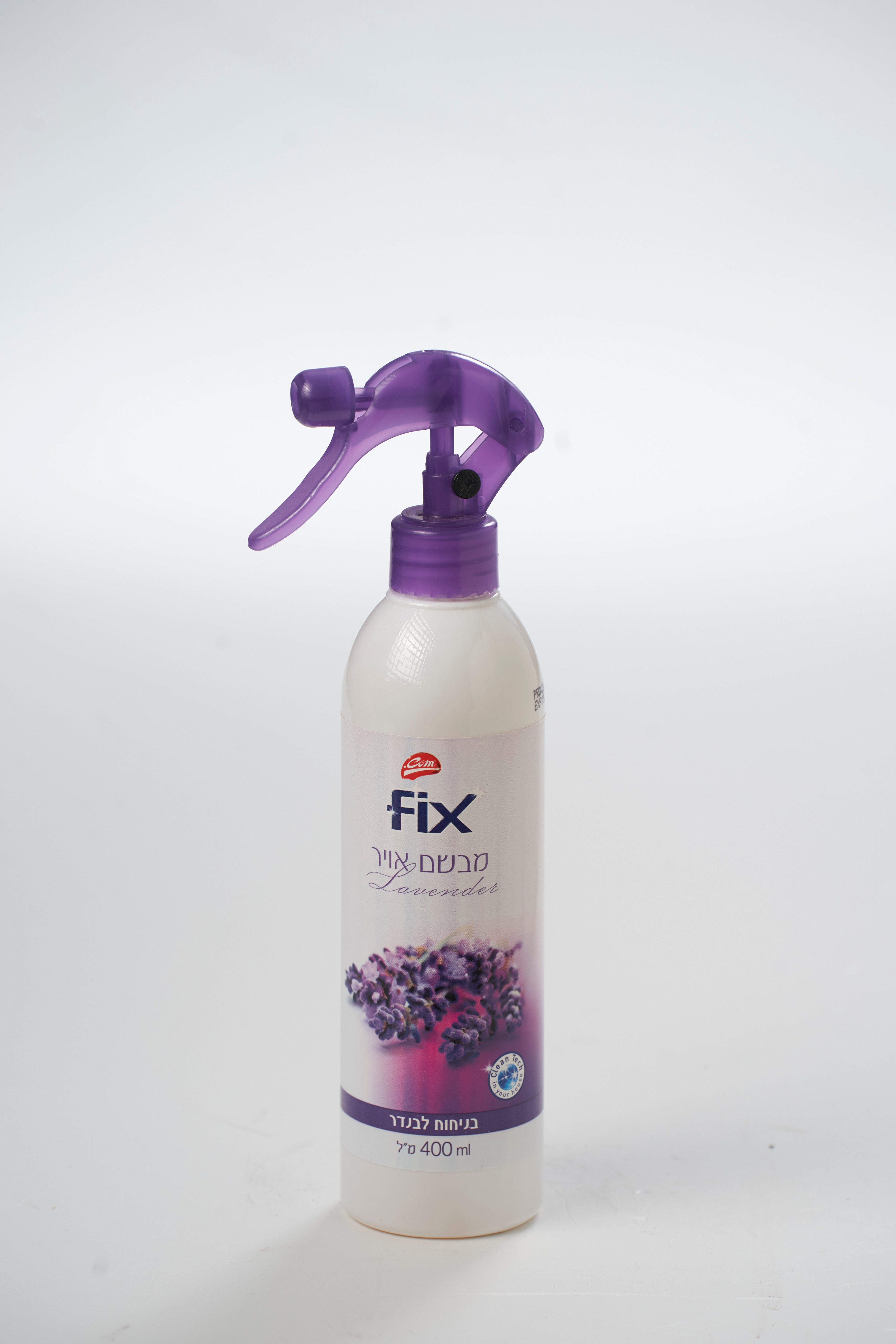 מבשם אוויר בניחוח לבנדר 400 מ"ל FIX