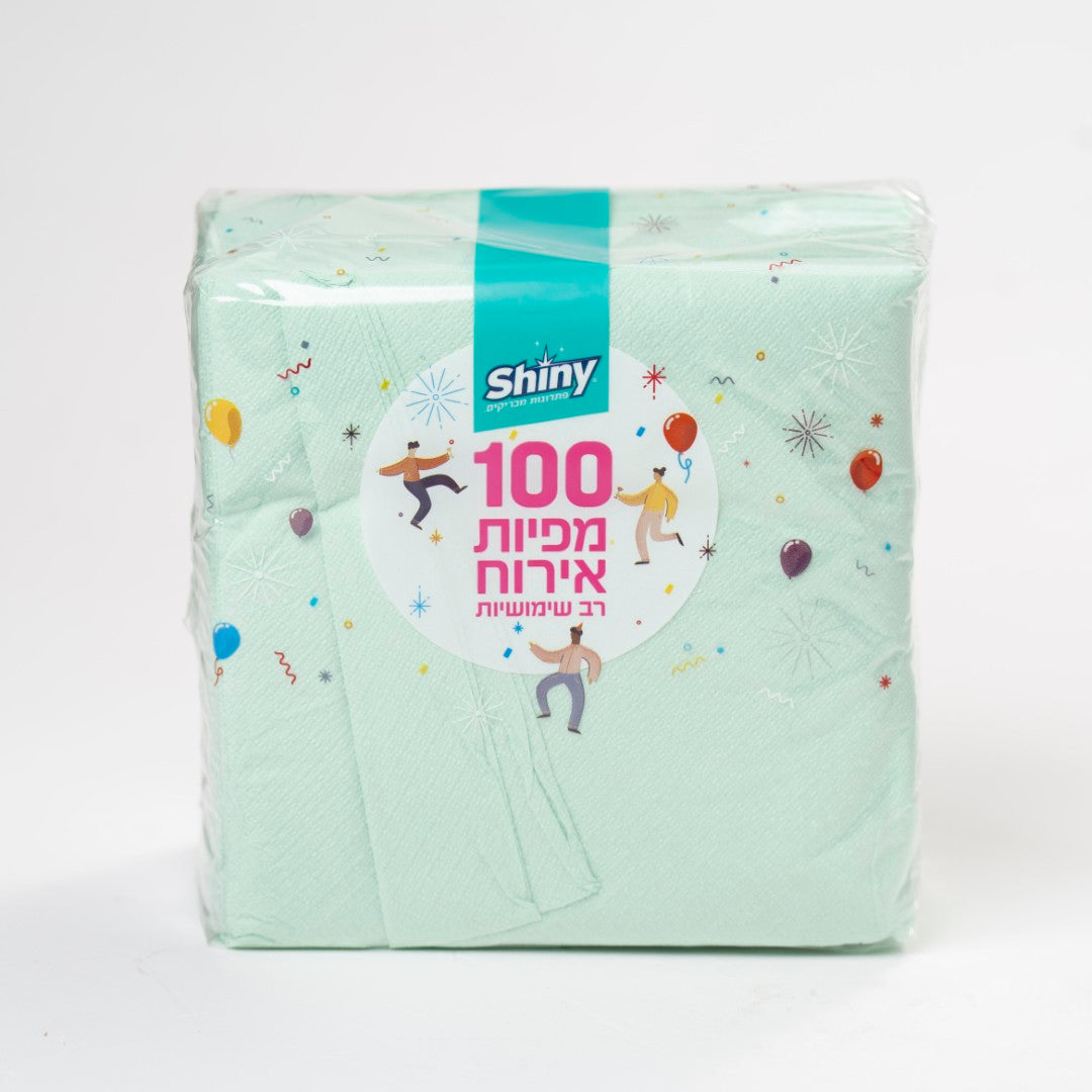 מפיות ארוח 100 יח' שייני