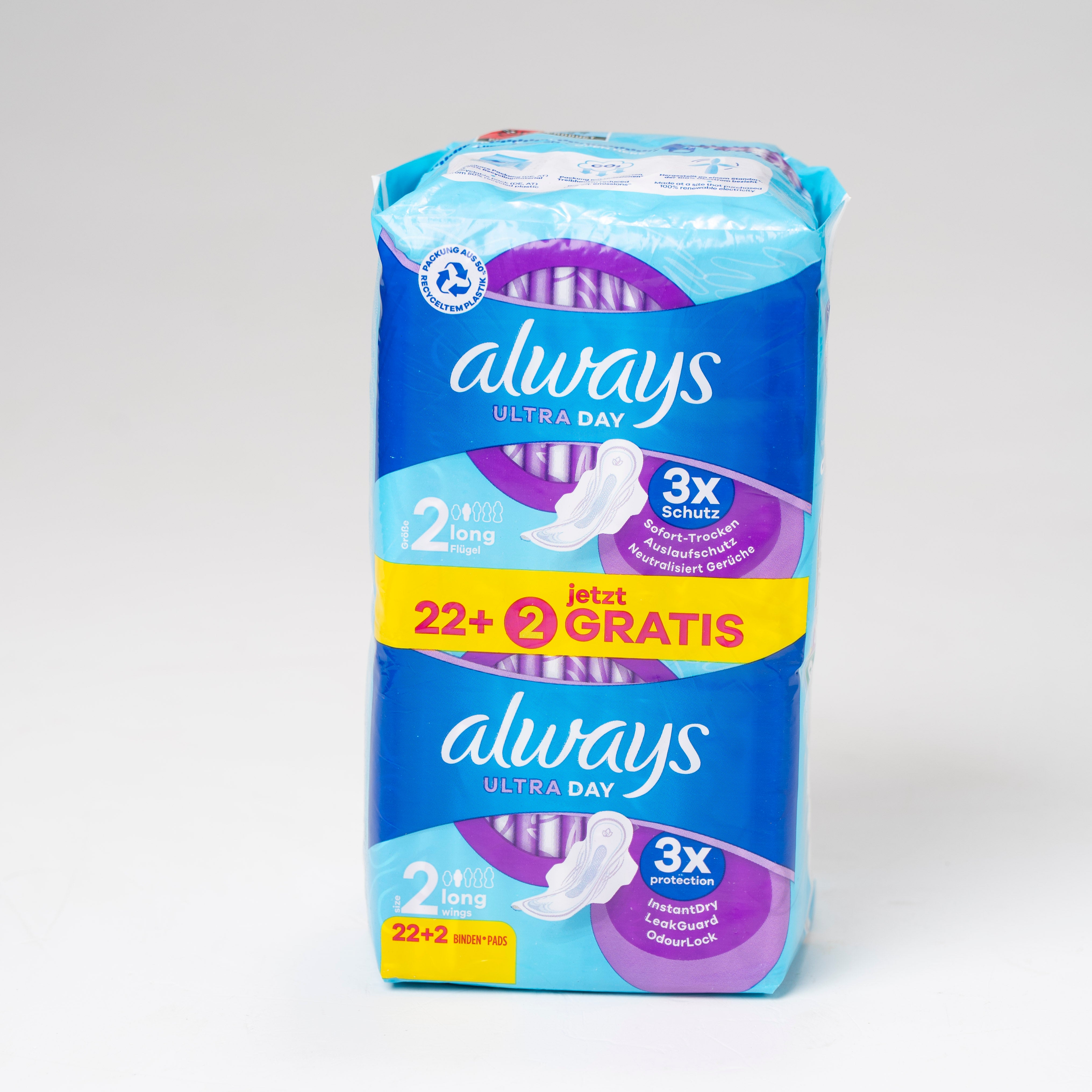 תחבושות אולוויאז לונג 22+2