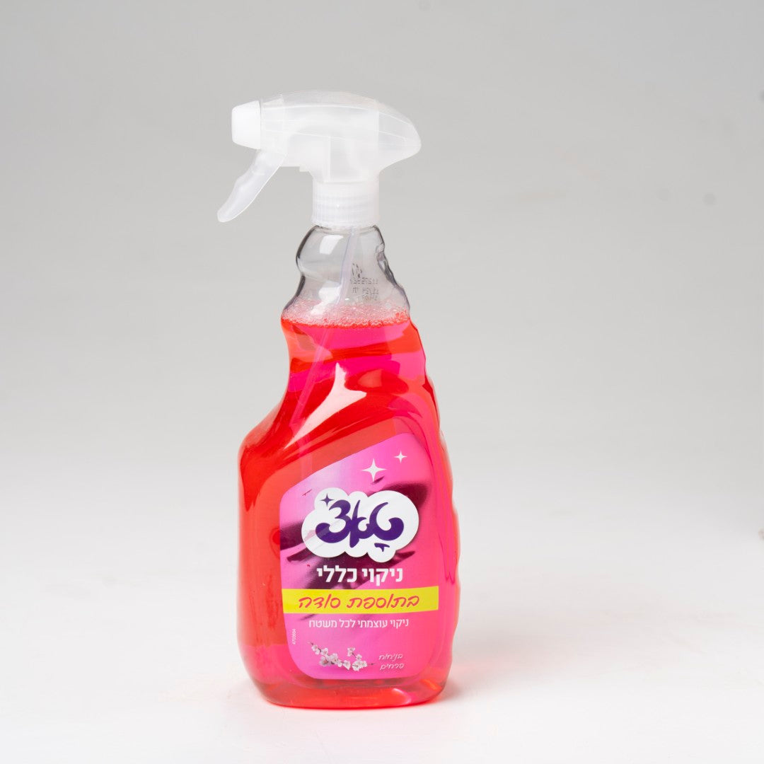 נוזל לניקוי כללי בתוספת סודה 1 ליטר טאצ'