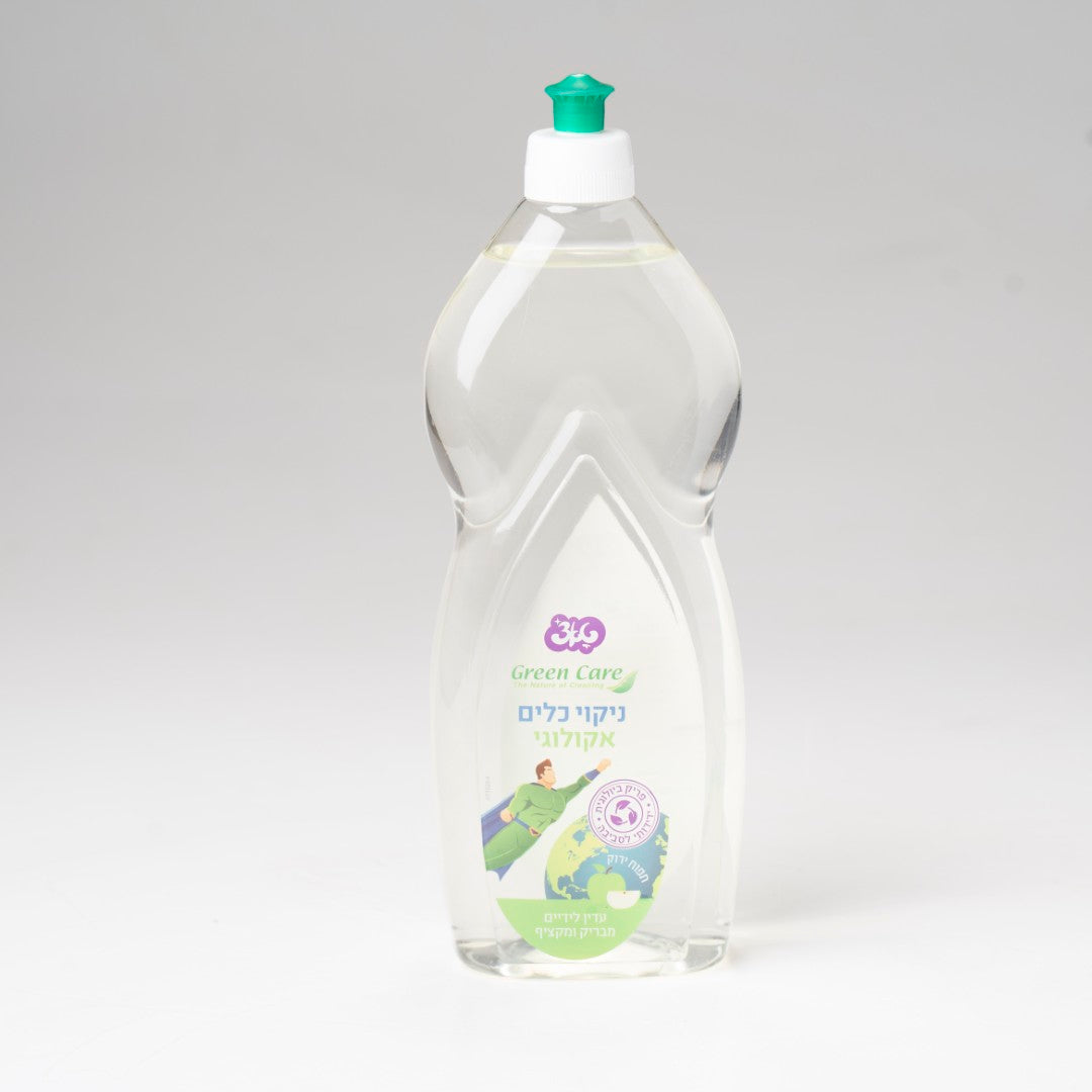 נוזל כלים אקולוגי תפוח 18% 750 מ"ל טאצ'