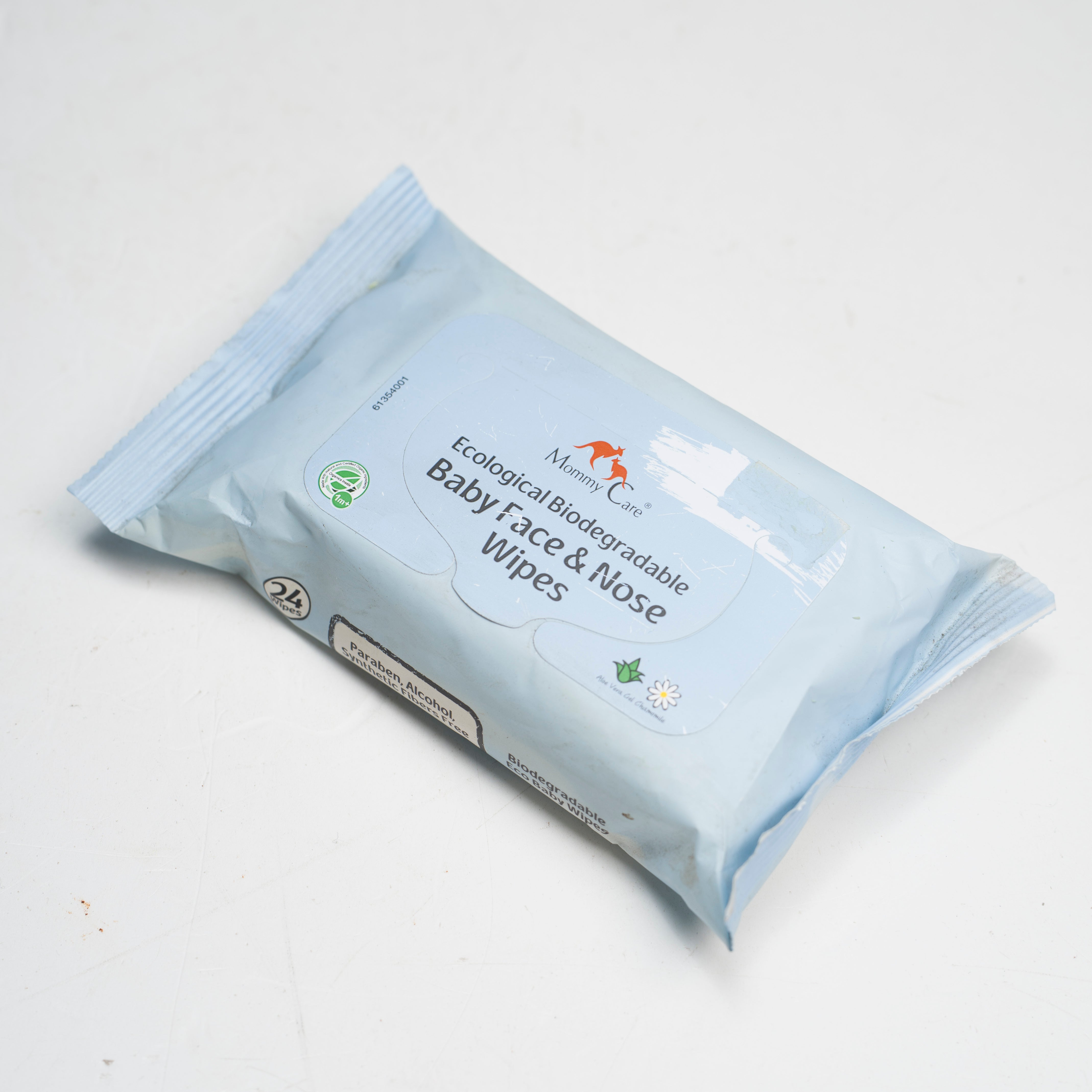 מגבונים לאף ולפנים 24 יח' - מאמי קר