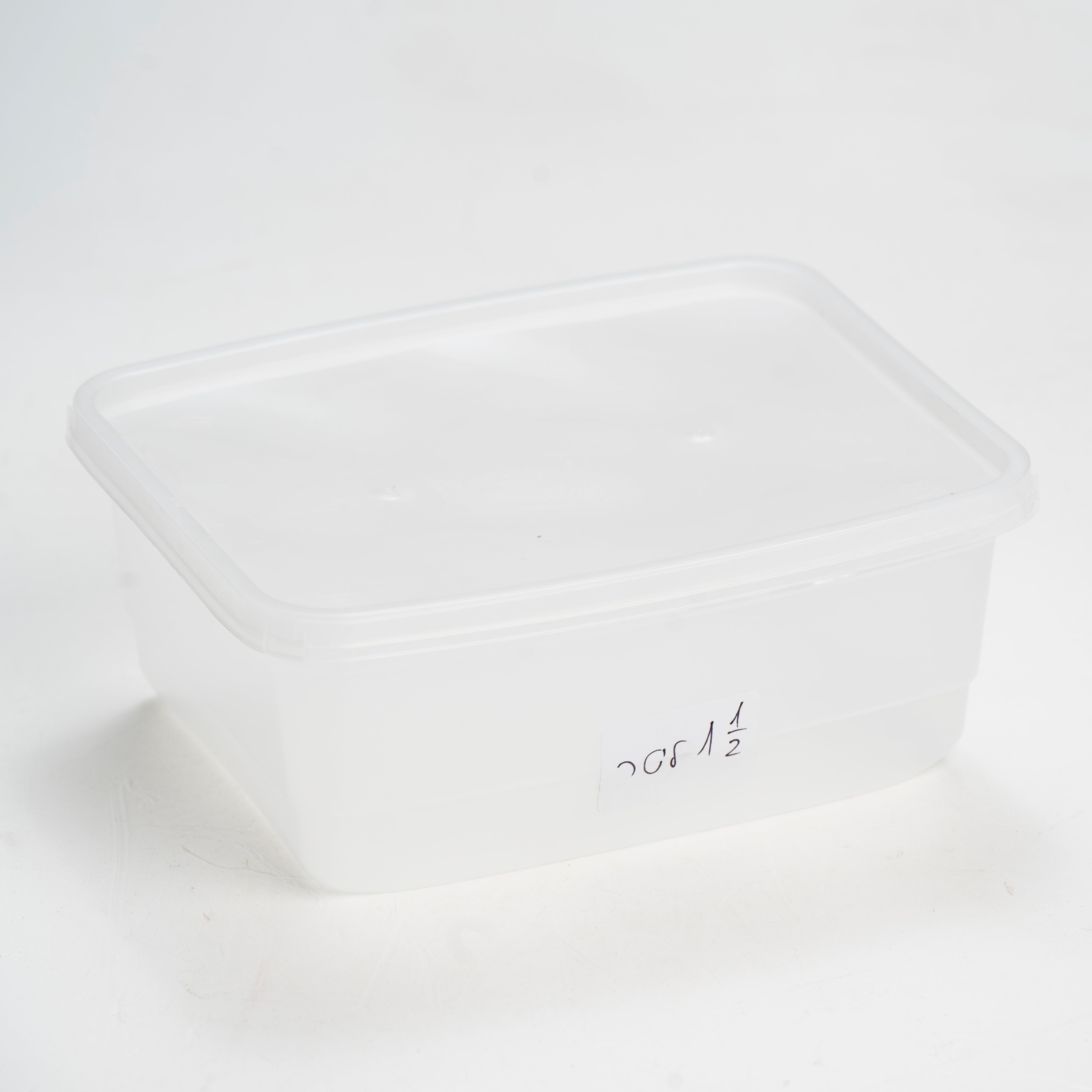 קופסא 1.5 ליטר + מכסה