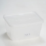 קופסא 2 ליטר+מכסה