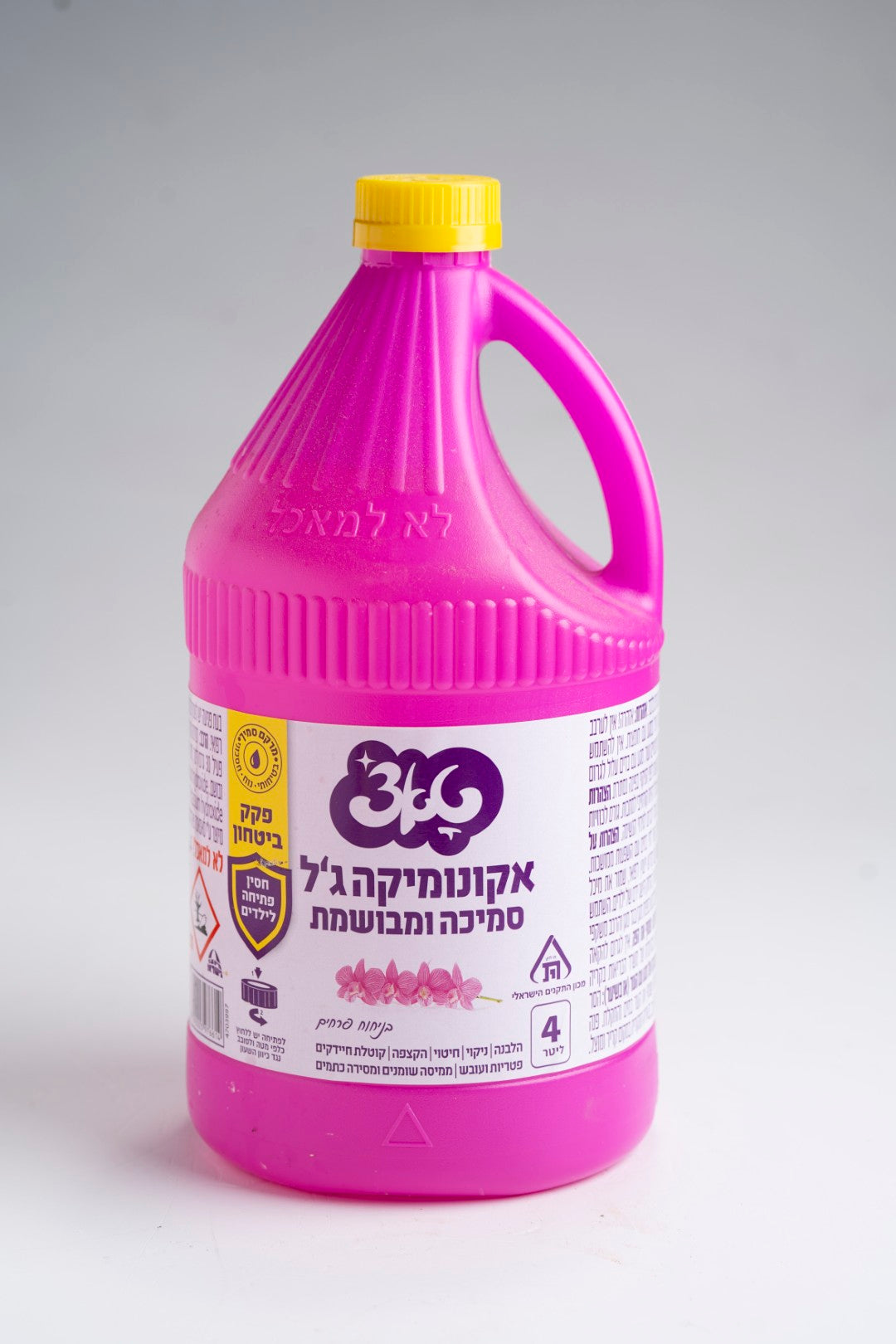 אקונומיקה ג'ל פרחים 4 ל' טאצ'