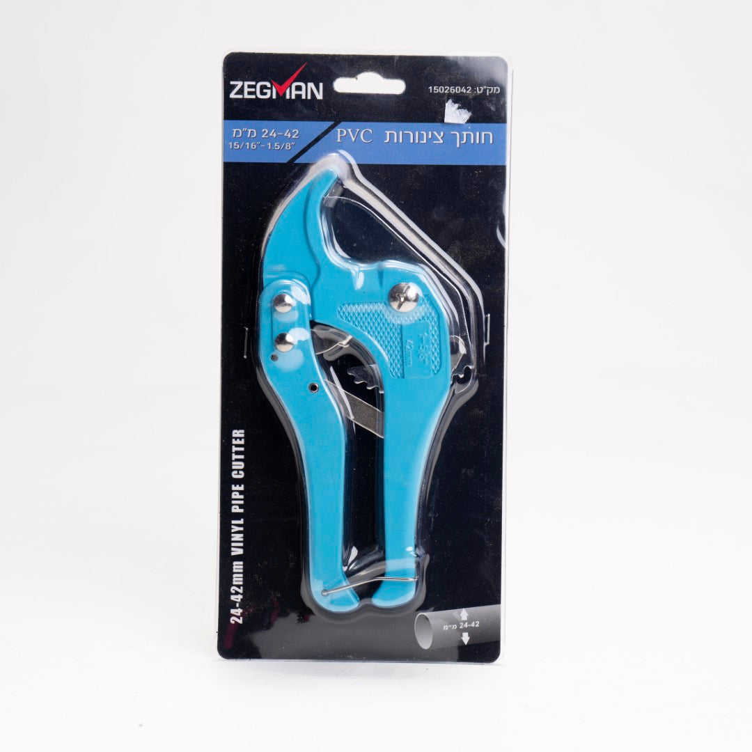 חותך צינור פי וי סי 42 מ"