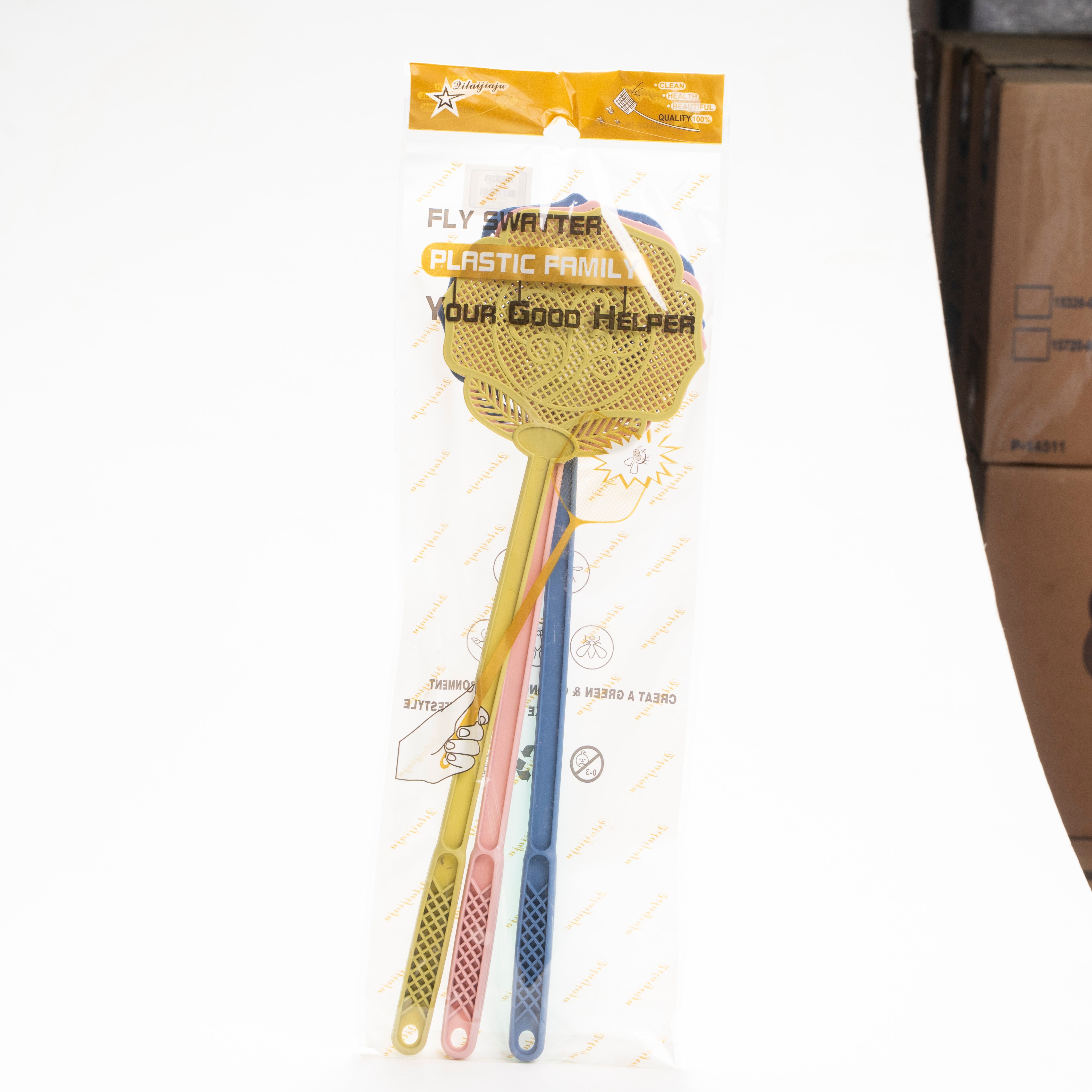 חובט זבובים פלסטיק 3 יחידות