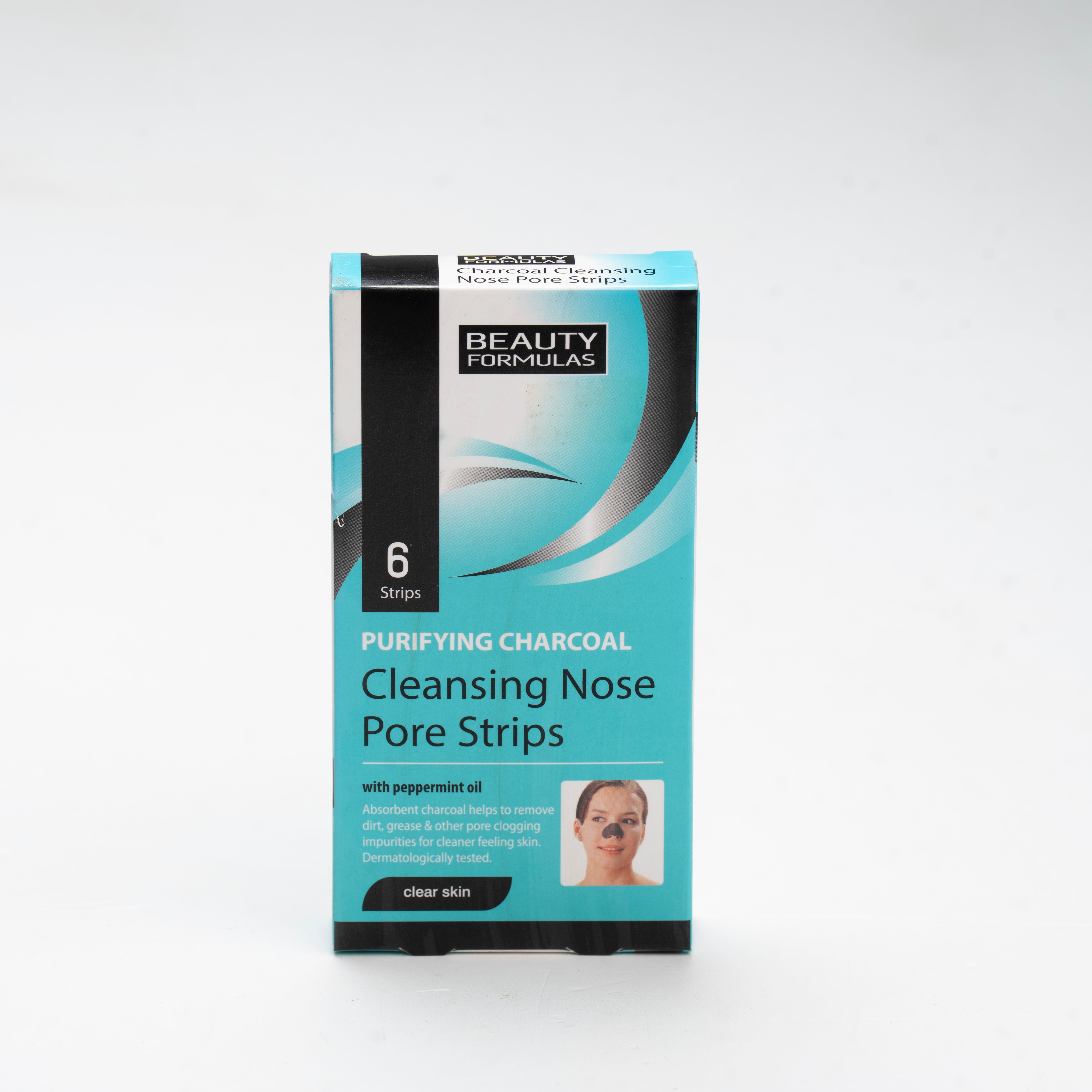 מדבקות פחם לניקוי נקבוביות האף - 6 יחידות