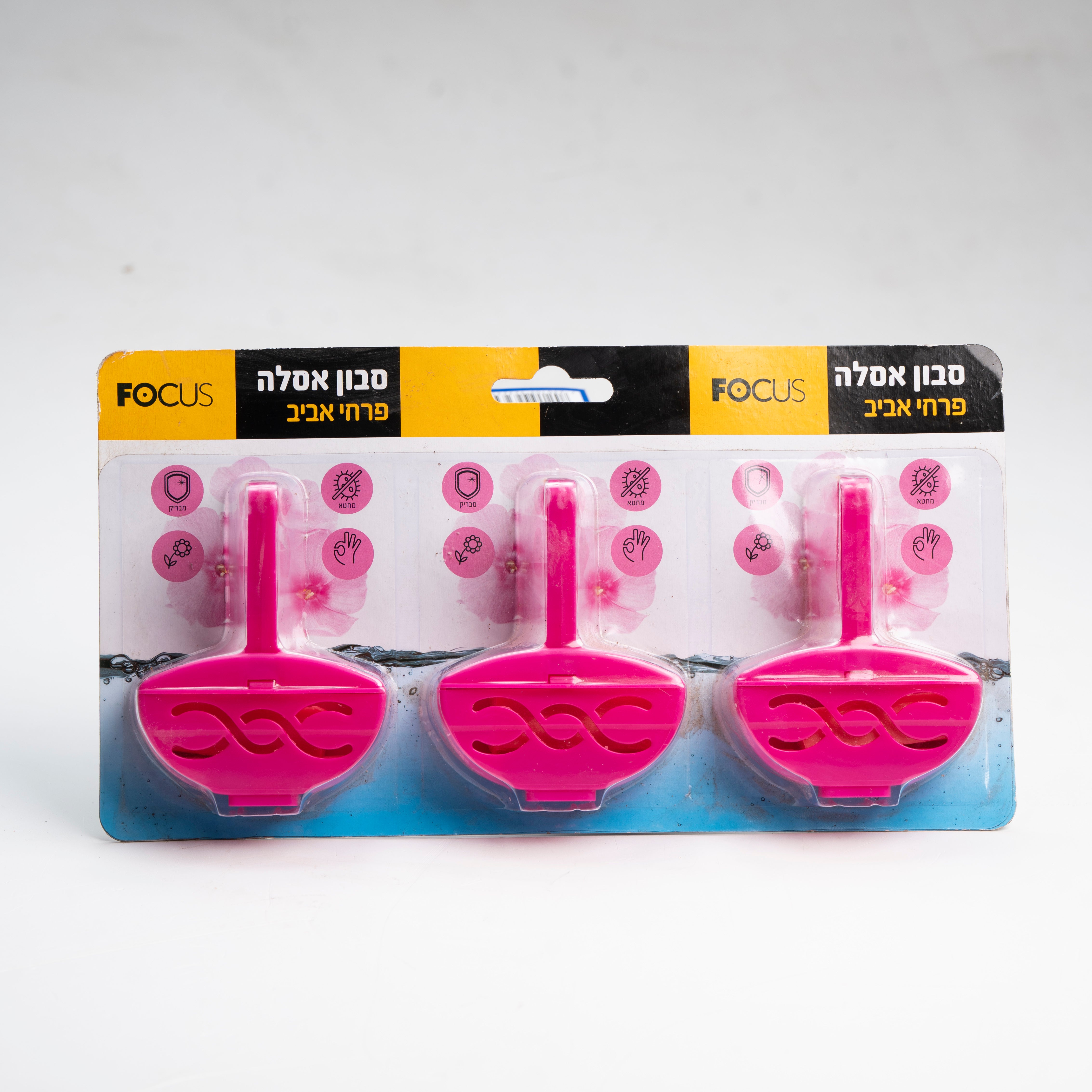 שלישיית סבוני אסלה פרחי אביב פוקוס