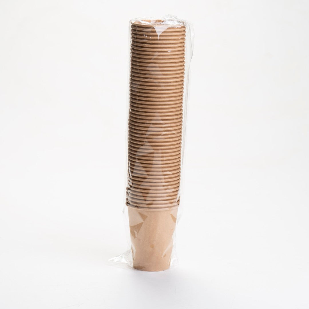 כוס חם חום OZ8 יח' 50- מתכלה