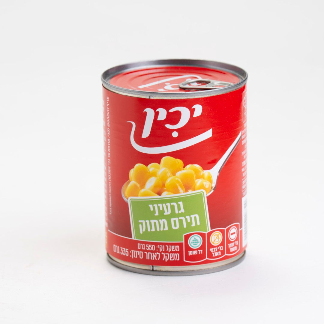 תירס מתוק יכין 550 גרם