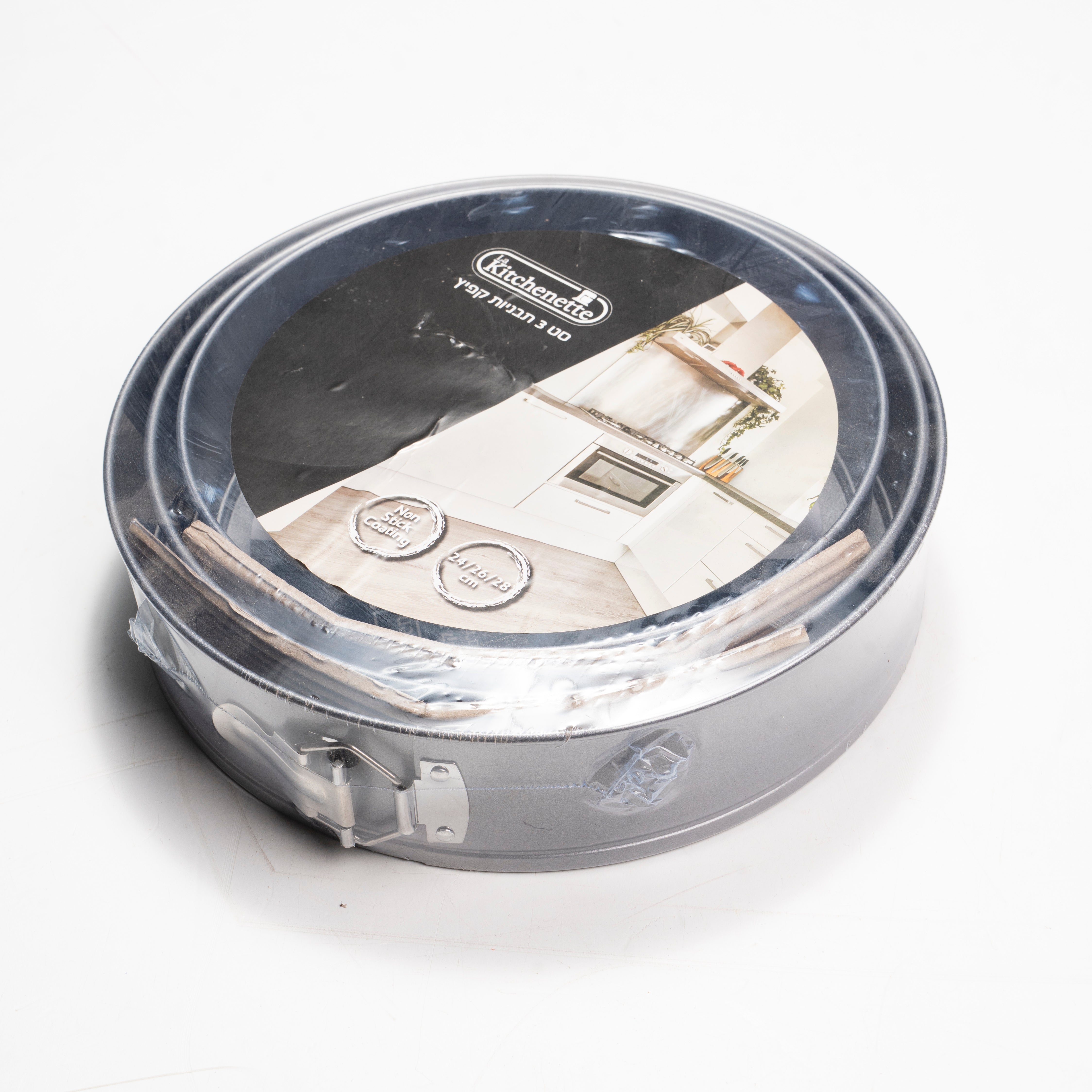 סט 3 תבניות קפיץ