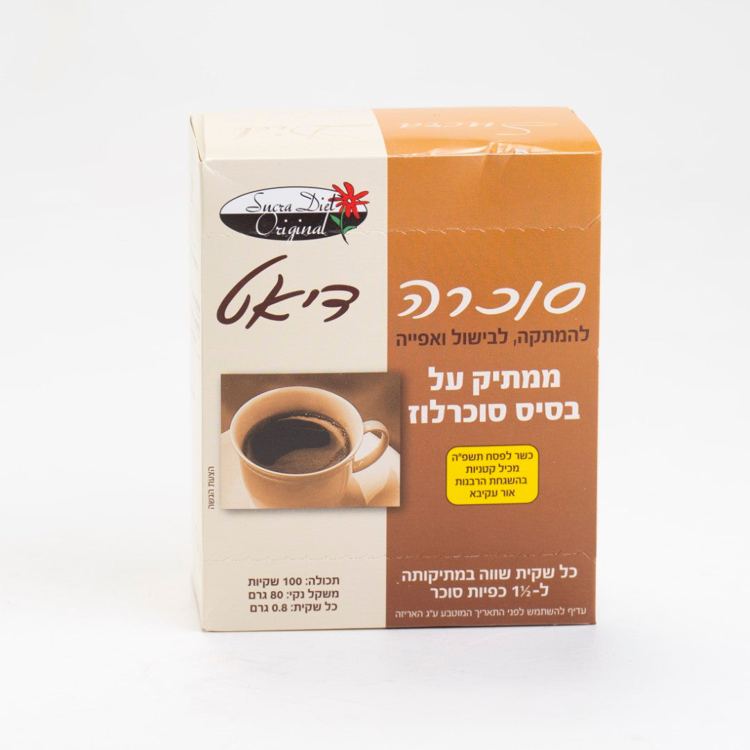 סוכרה דיאט ממתיק 100 שקיות
