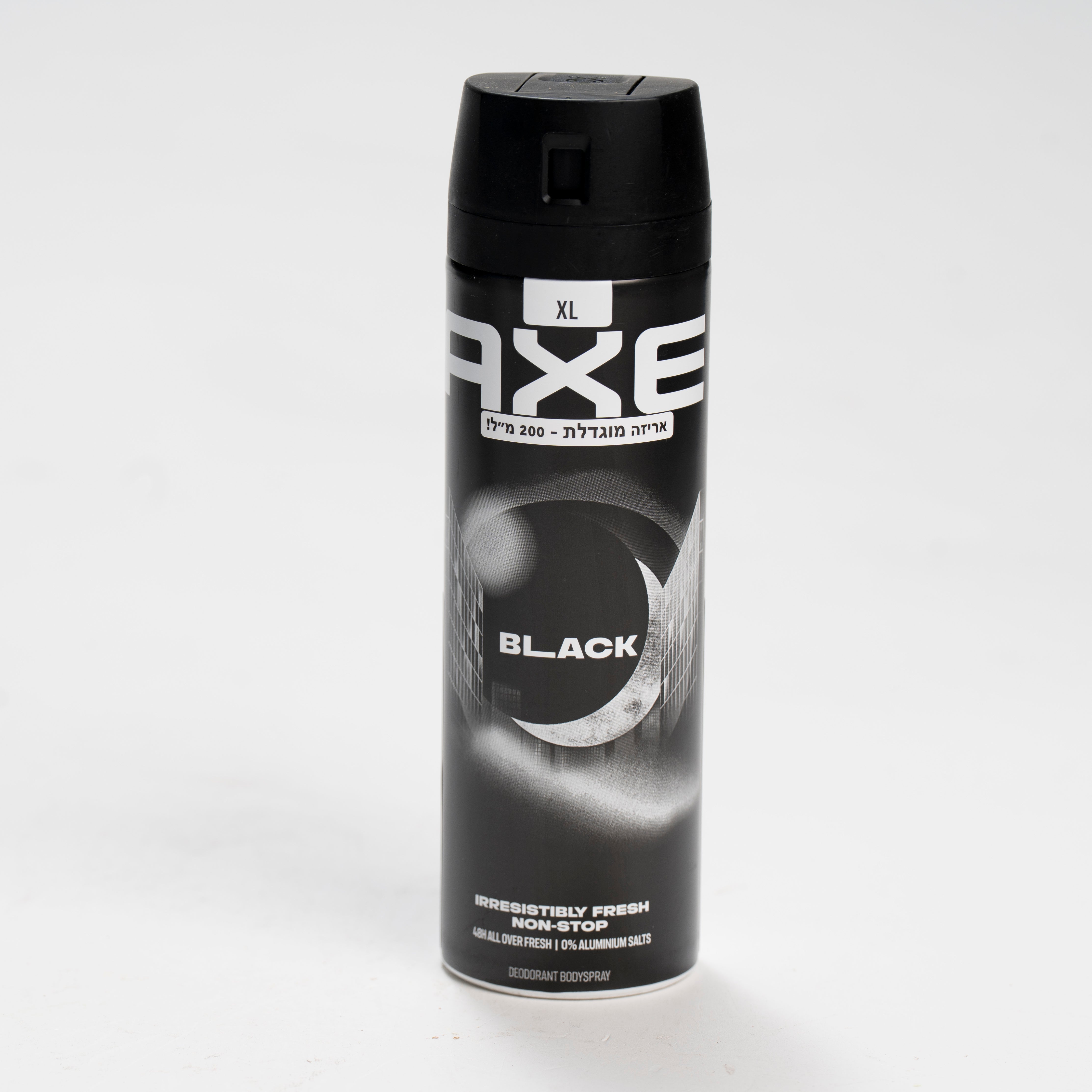 דאודורנט אקס ספריי  XL בלאק 200 מ"ל