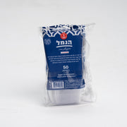 כפיות שקופות קשיחות 50 יח'- הנמל
