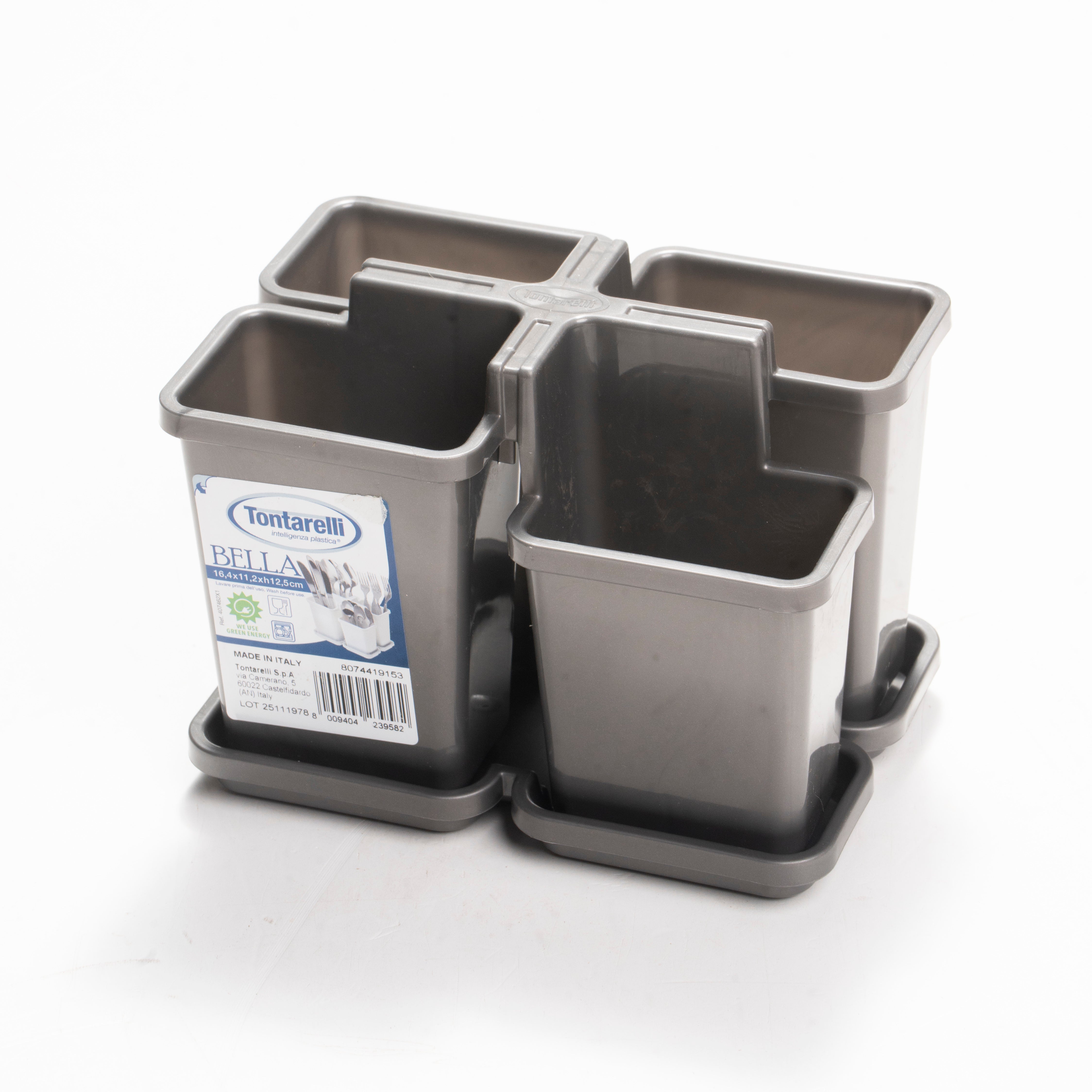 מייבש סכום 4 תאים אפור BELLA