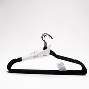 מארז 5 קולבי קטיפה שחור