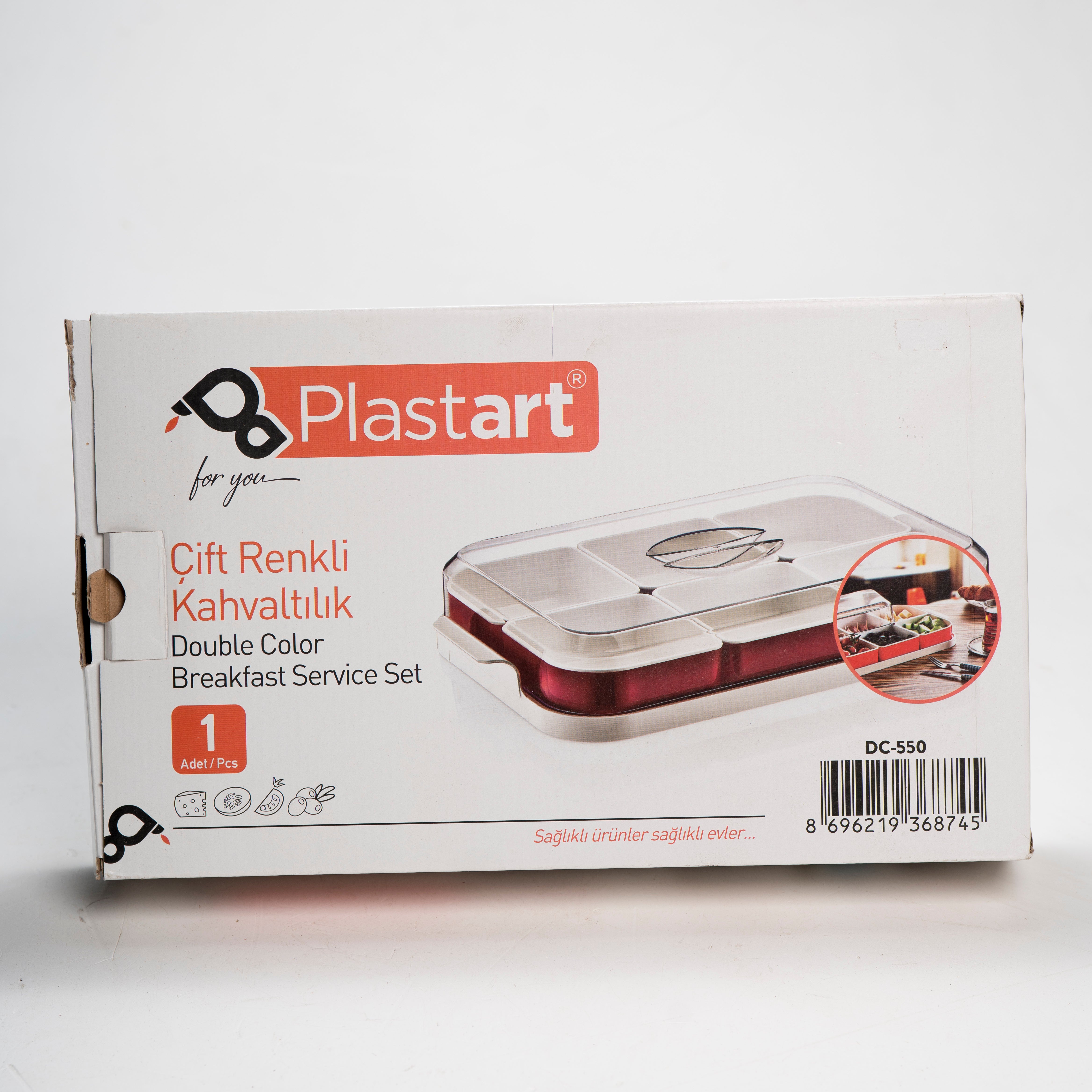 סט 6 קערות בקופסא+ מכסה