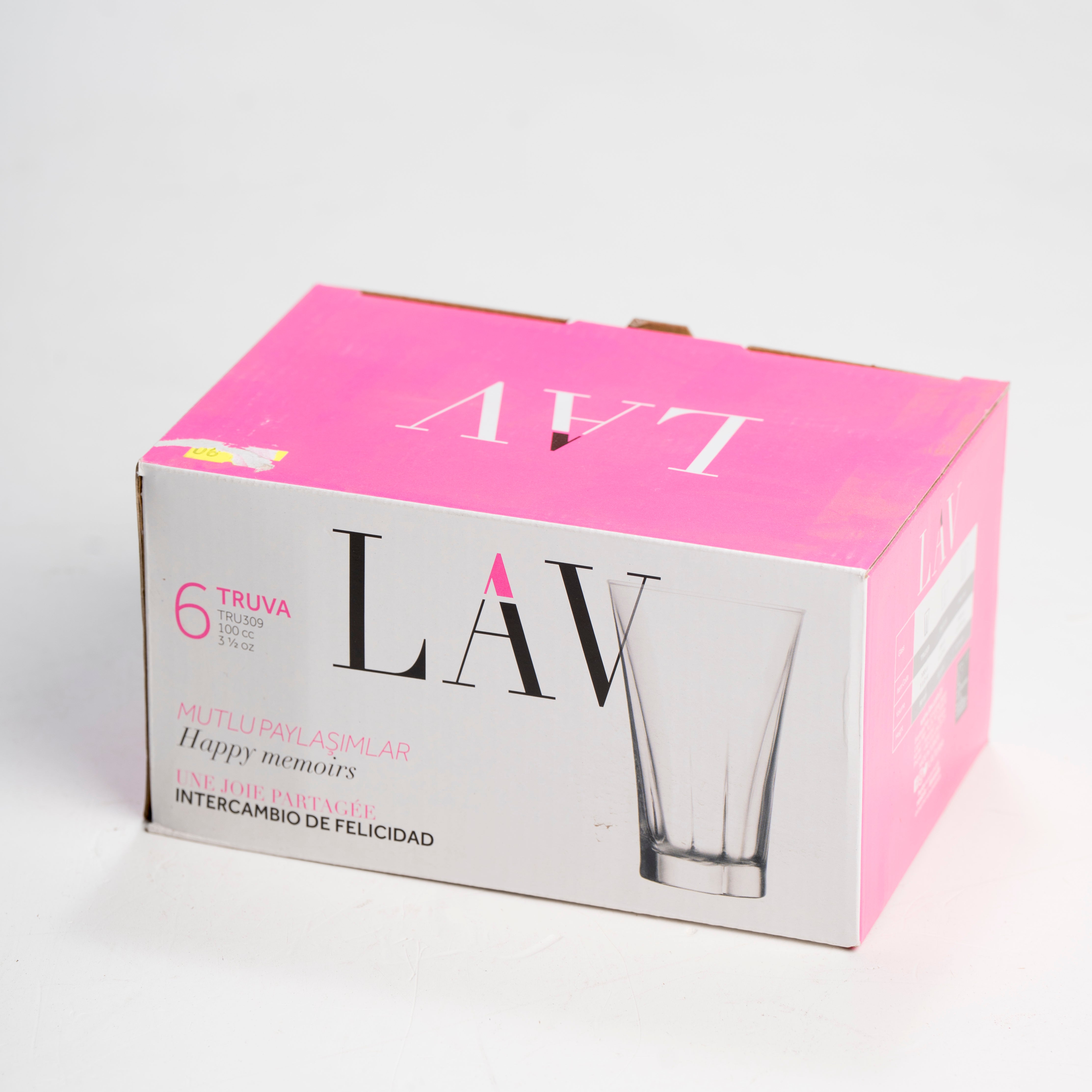 שישיית כוסות 100