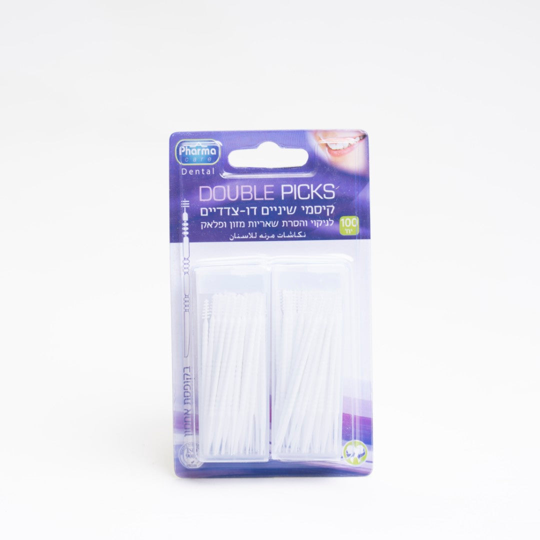 קיסמי שיניים דו צדדיים