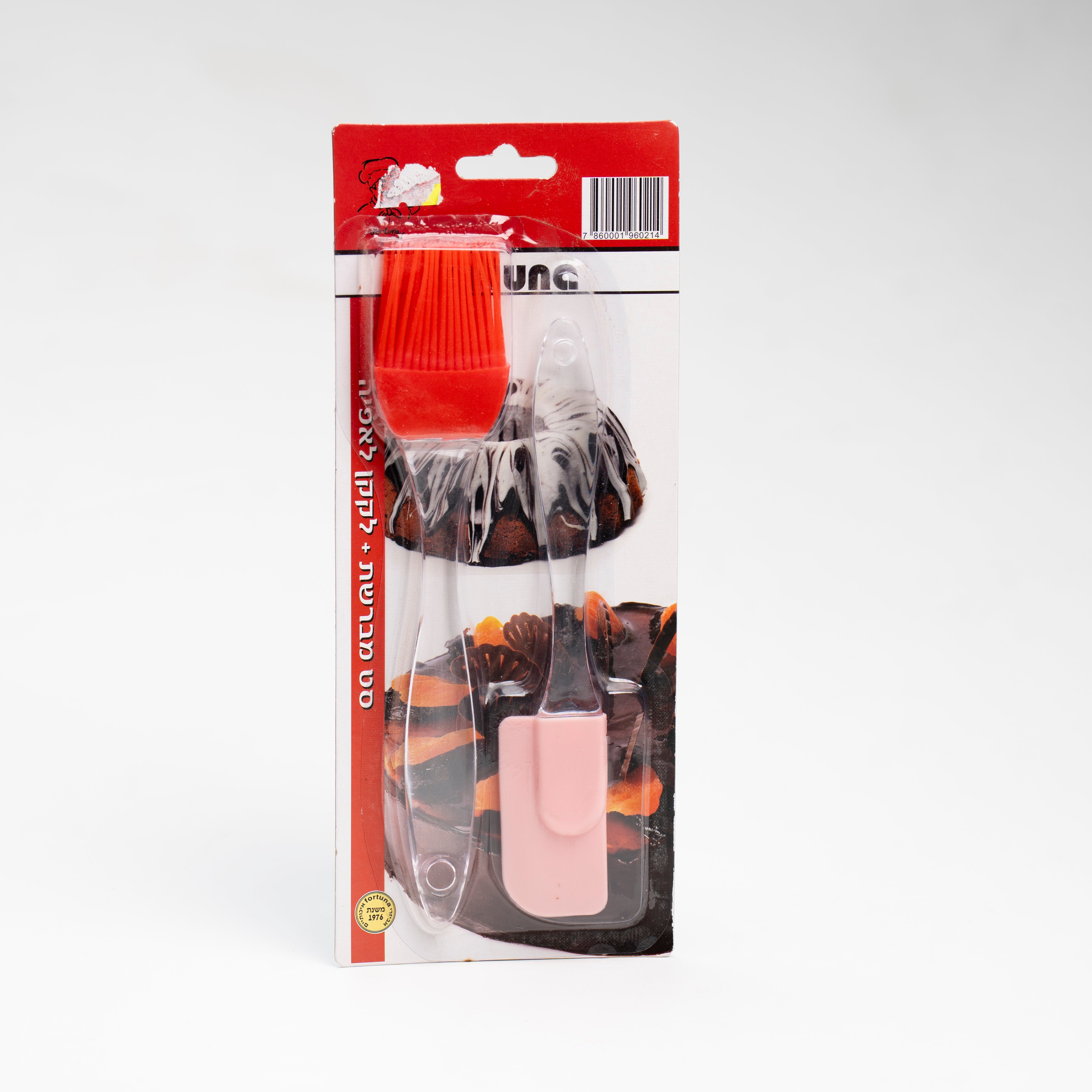 סט מברשת + לקקן עוגה