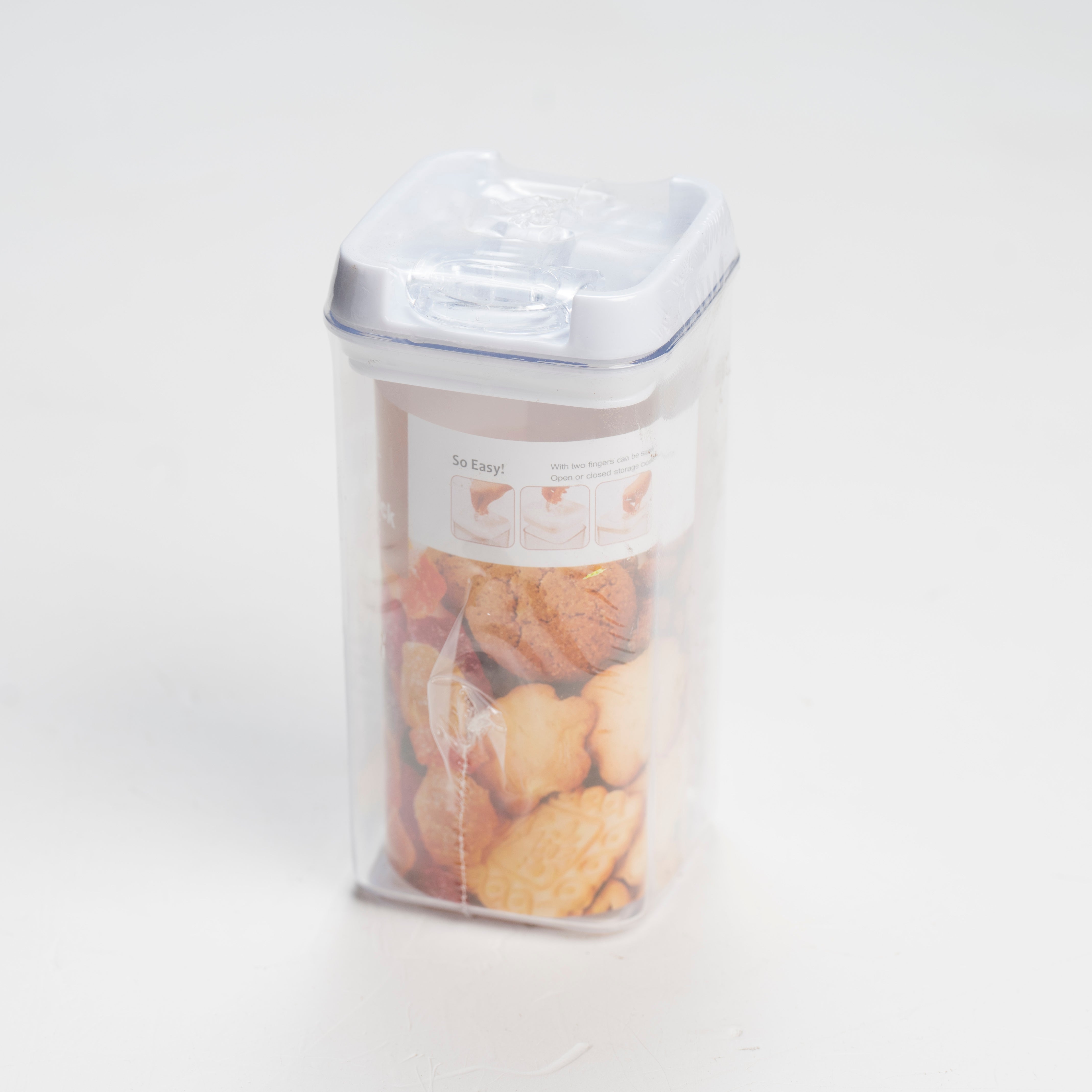 קופסא הרמטית מרובעת 550 מ"ל