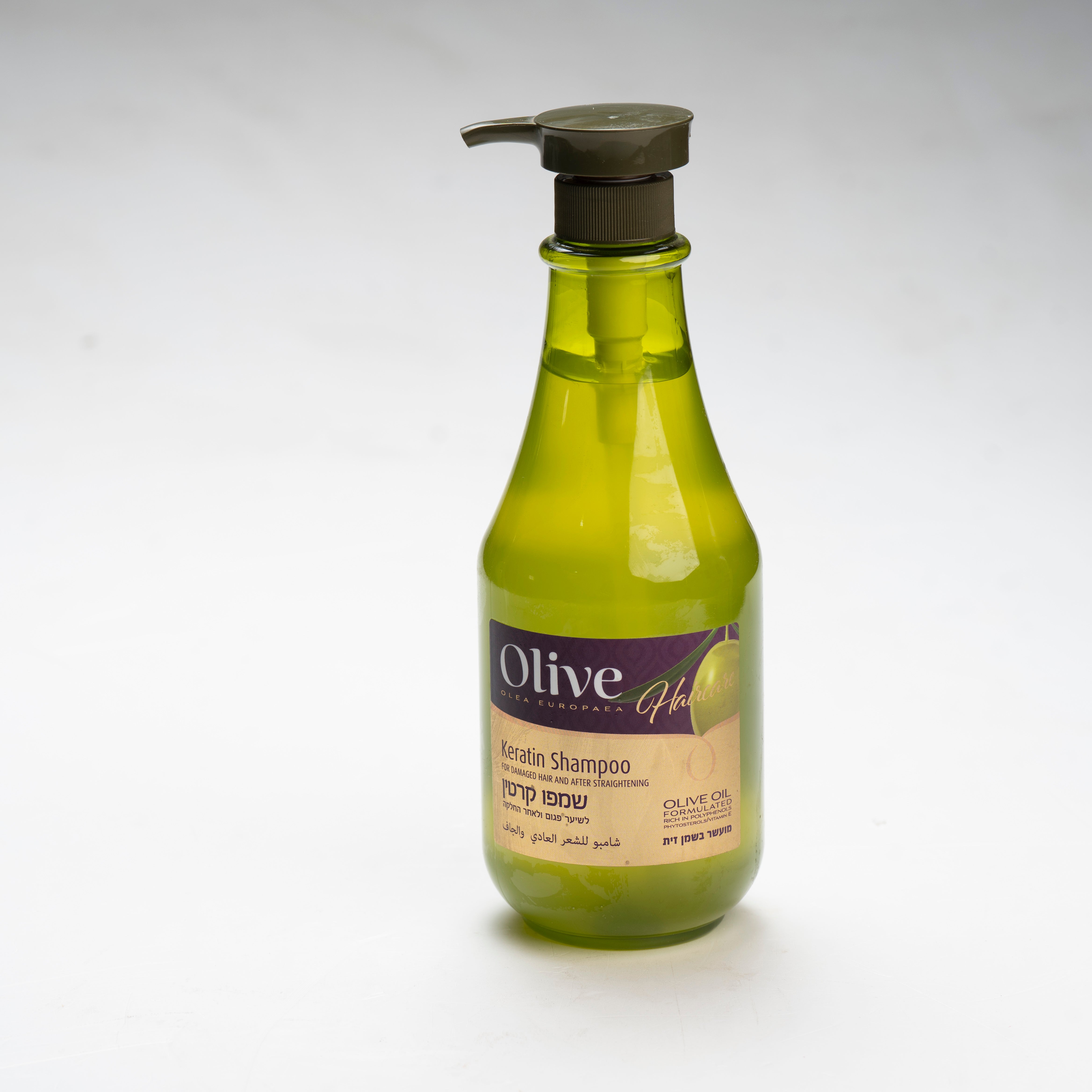 שמפו קרטין שמן זית 800 מ"ל  - אוליב