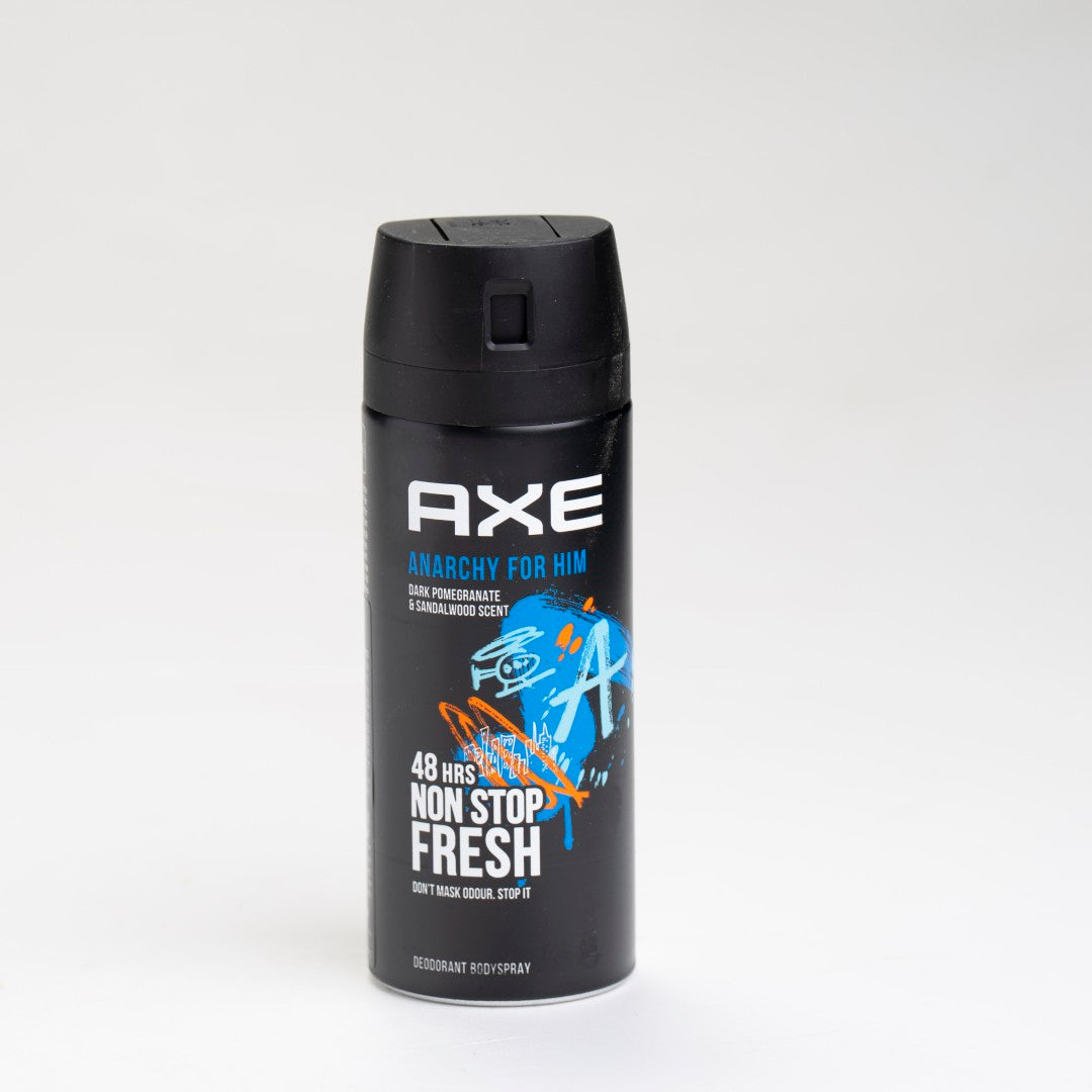 דאודורנט אקס ספריי לגבר כחול אנרכי