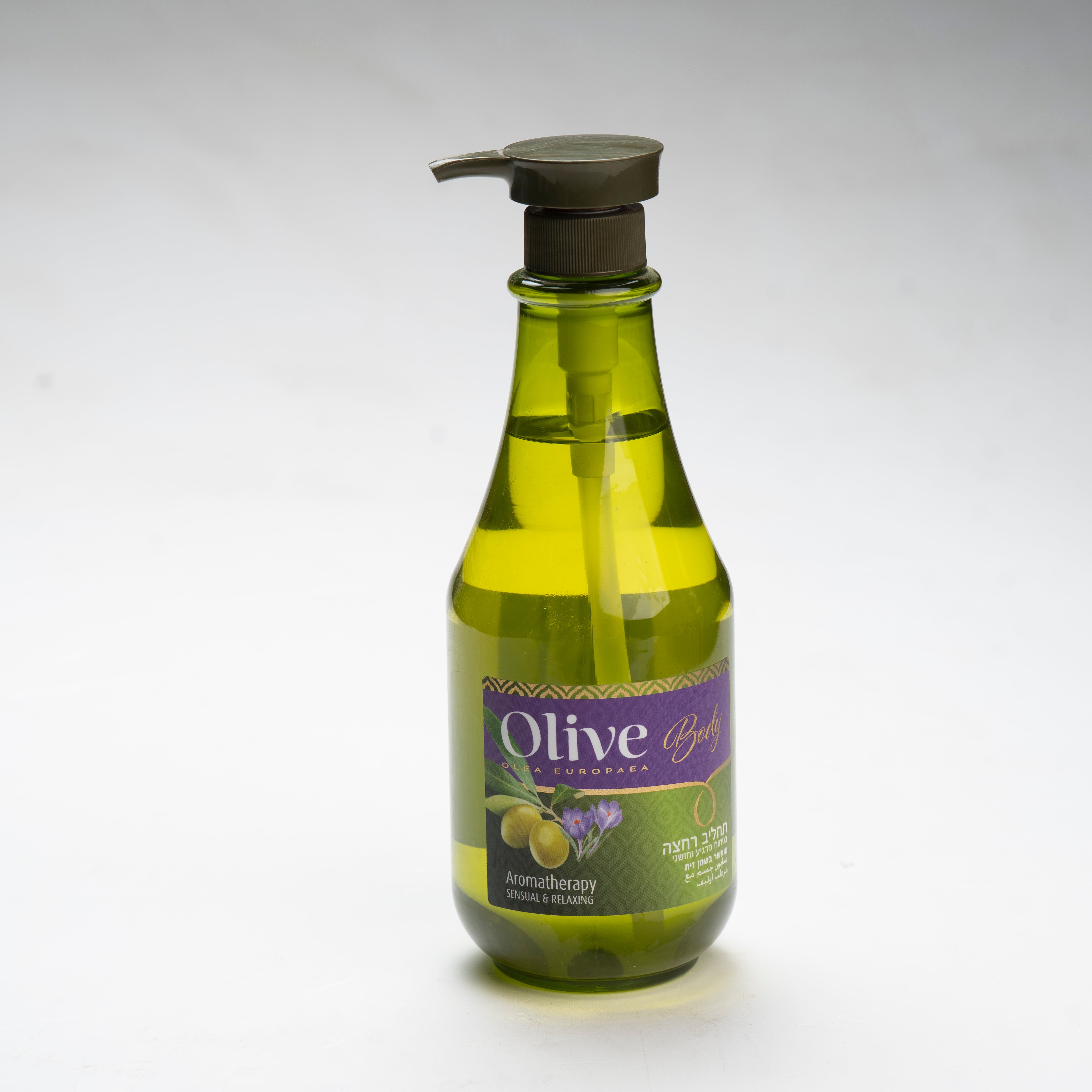 תחליב רחצה ארומתרפי שמן זית 800 מ"ל - אוליב