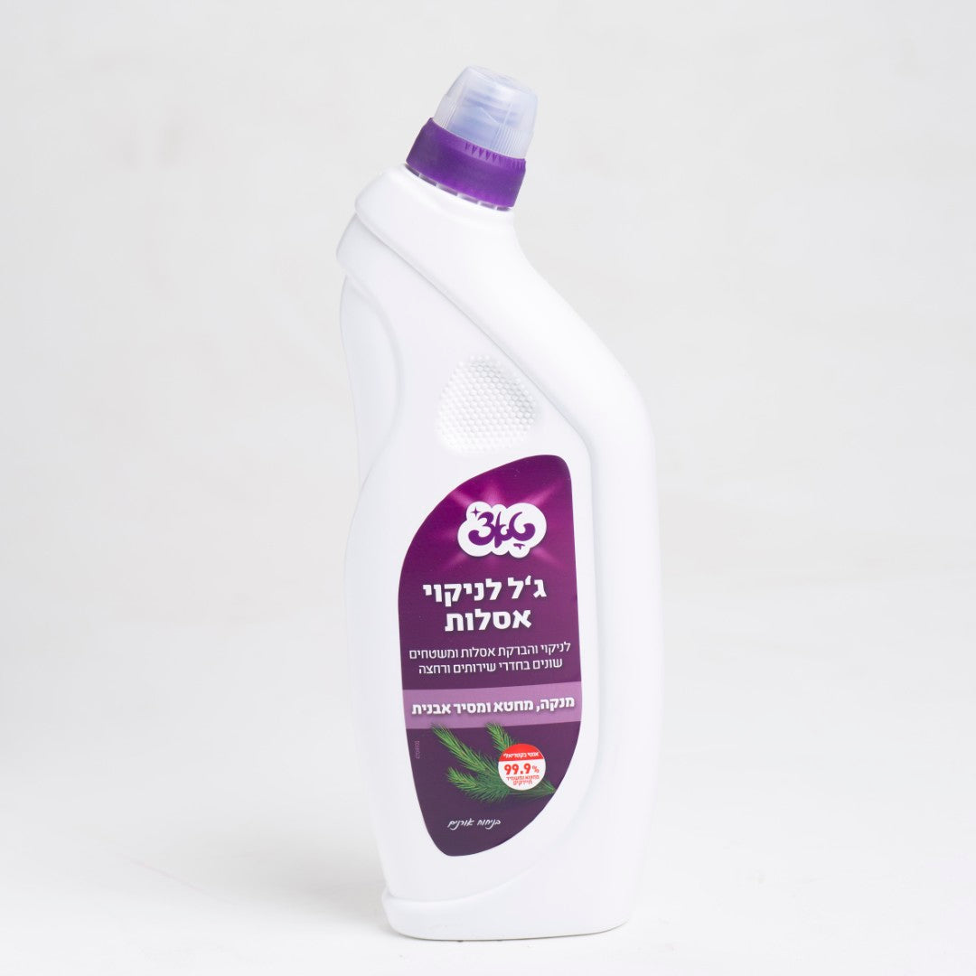 ג'ל לניקוי אסלות בניחוח אורנים 1 ליטר טאצ'