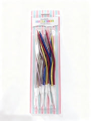 נרות מסולסלים 12 י"ח