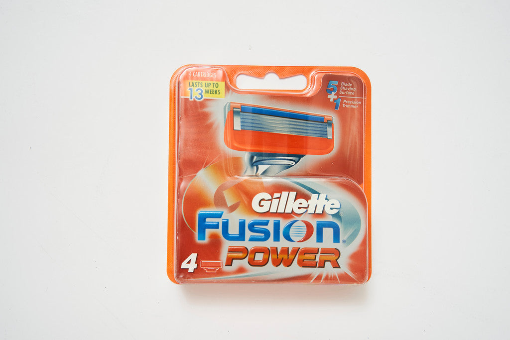 סכיני גילוח פיוז'ן פאוור