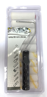 סט רולר ידית+10 מילוי