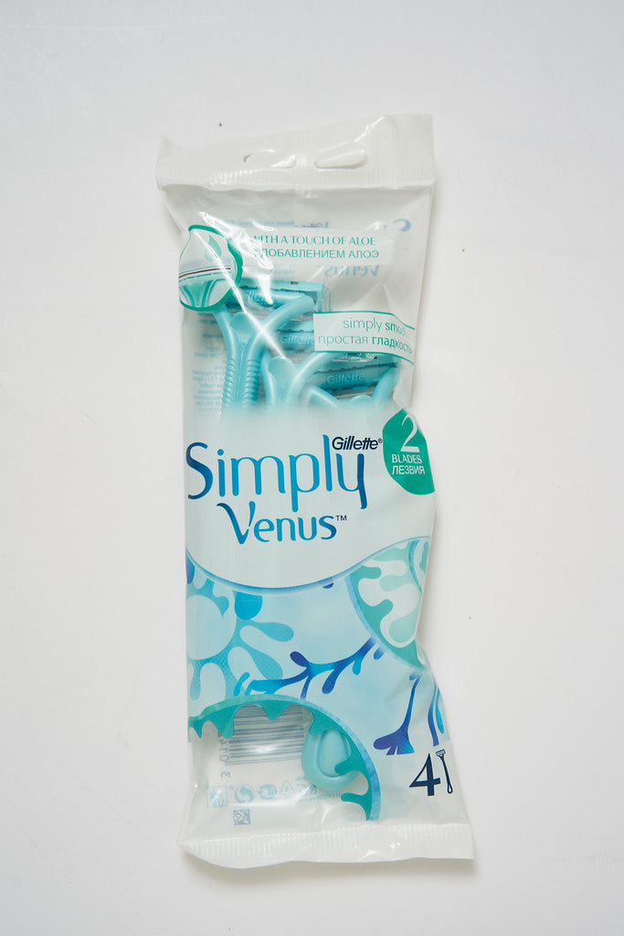 ג'ילט סימפלי חד פעמי 4 י'