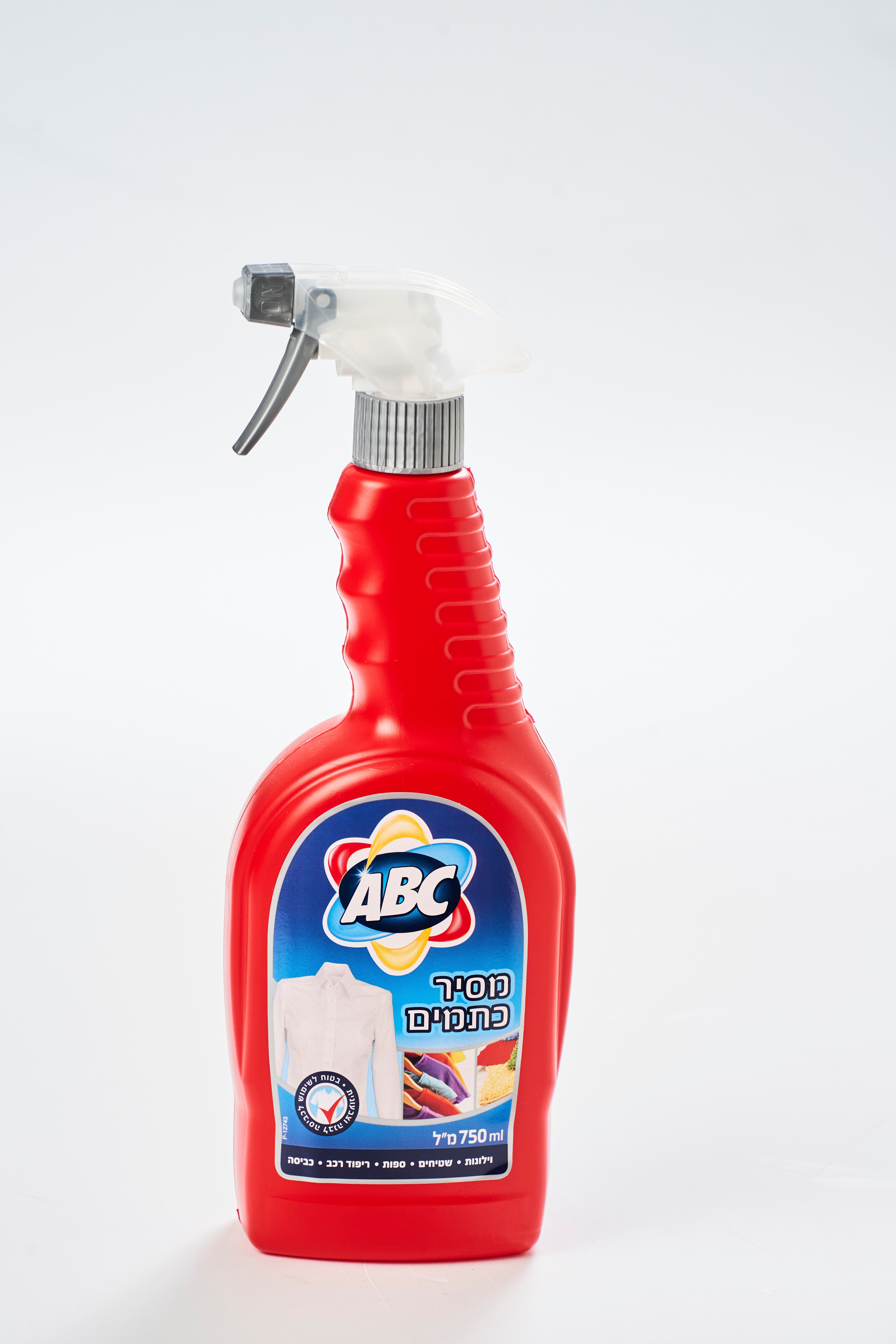 מסיר כתמים 750 מ"ל ABC