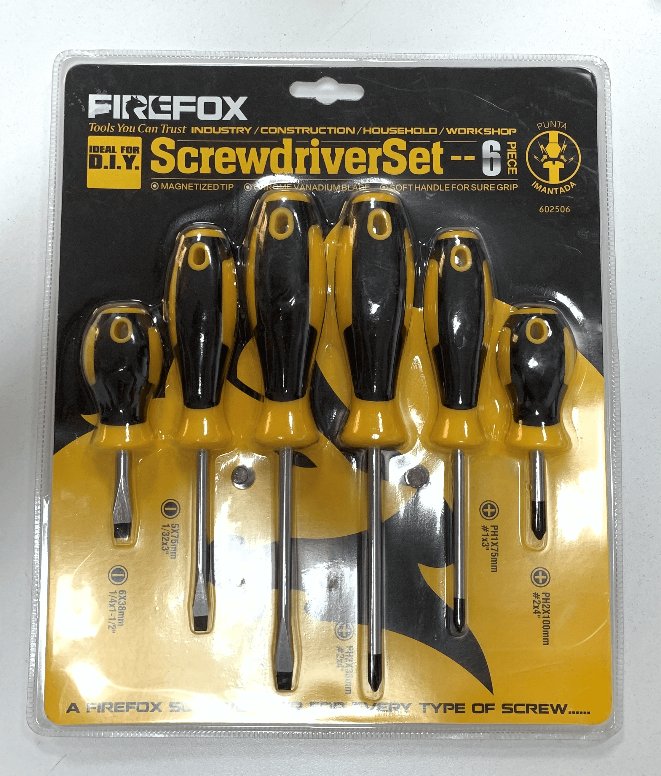 סט מברגים 6 יח'